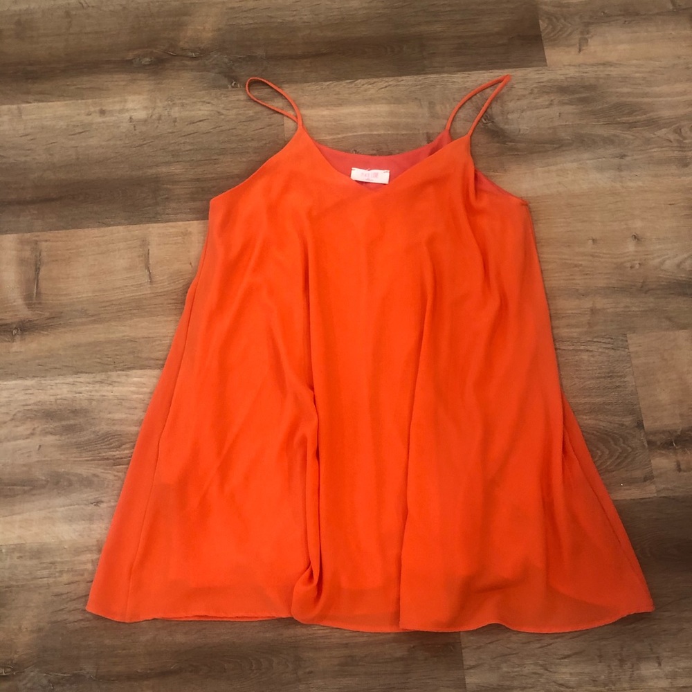 Peach Love Orange Dress